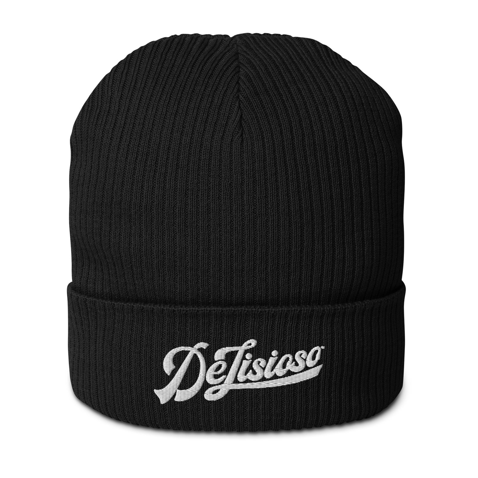 DeLisioso Organic ribbed beanie