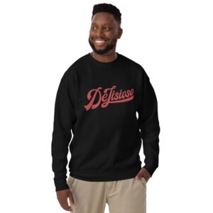 Red DeLisioso print Premium Sweatshirt