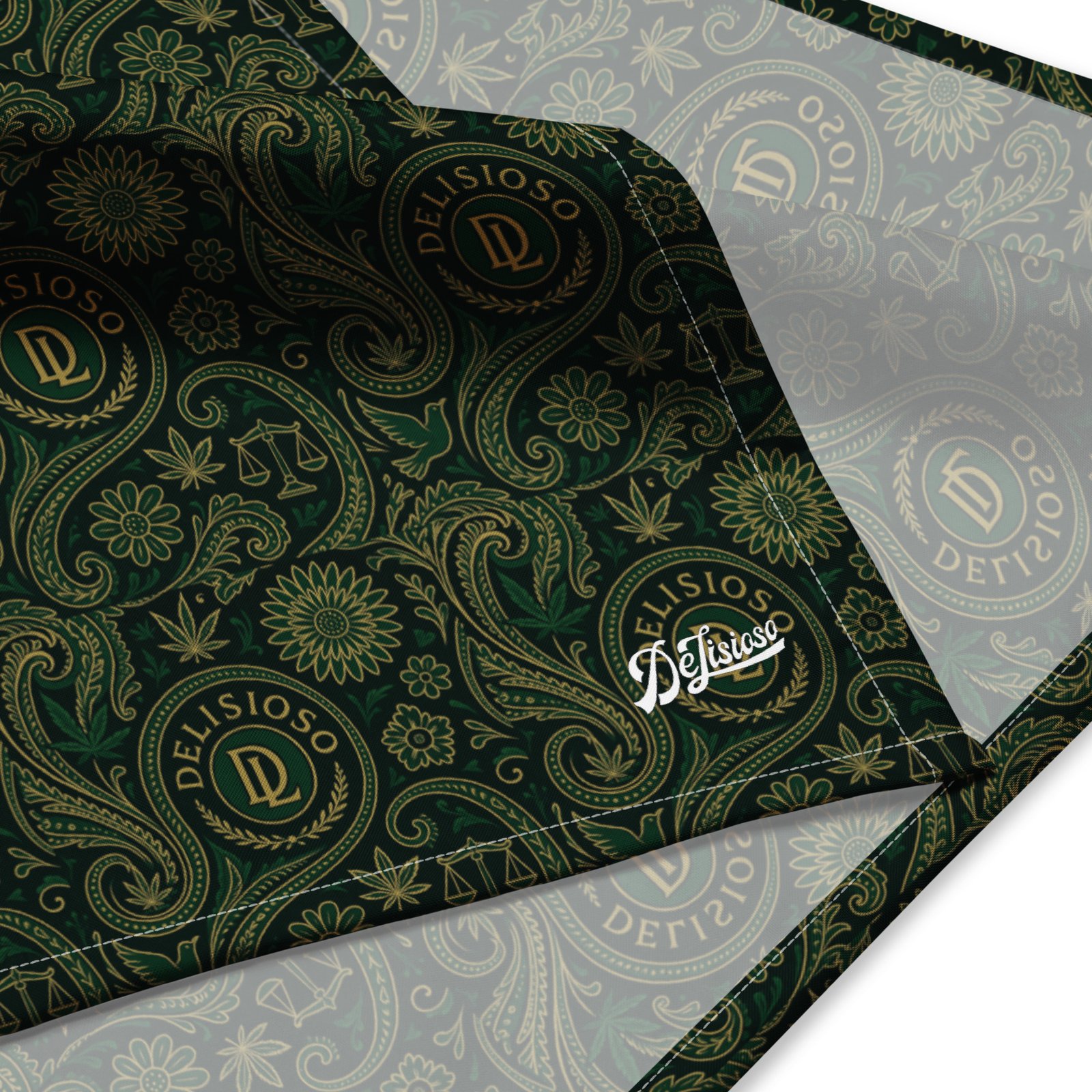 DeLisioso DL monogram bandana - Image 2