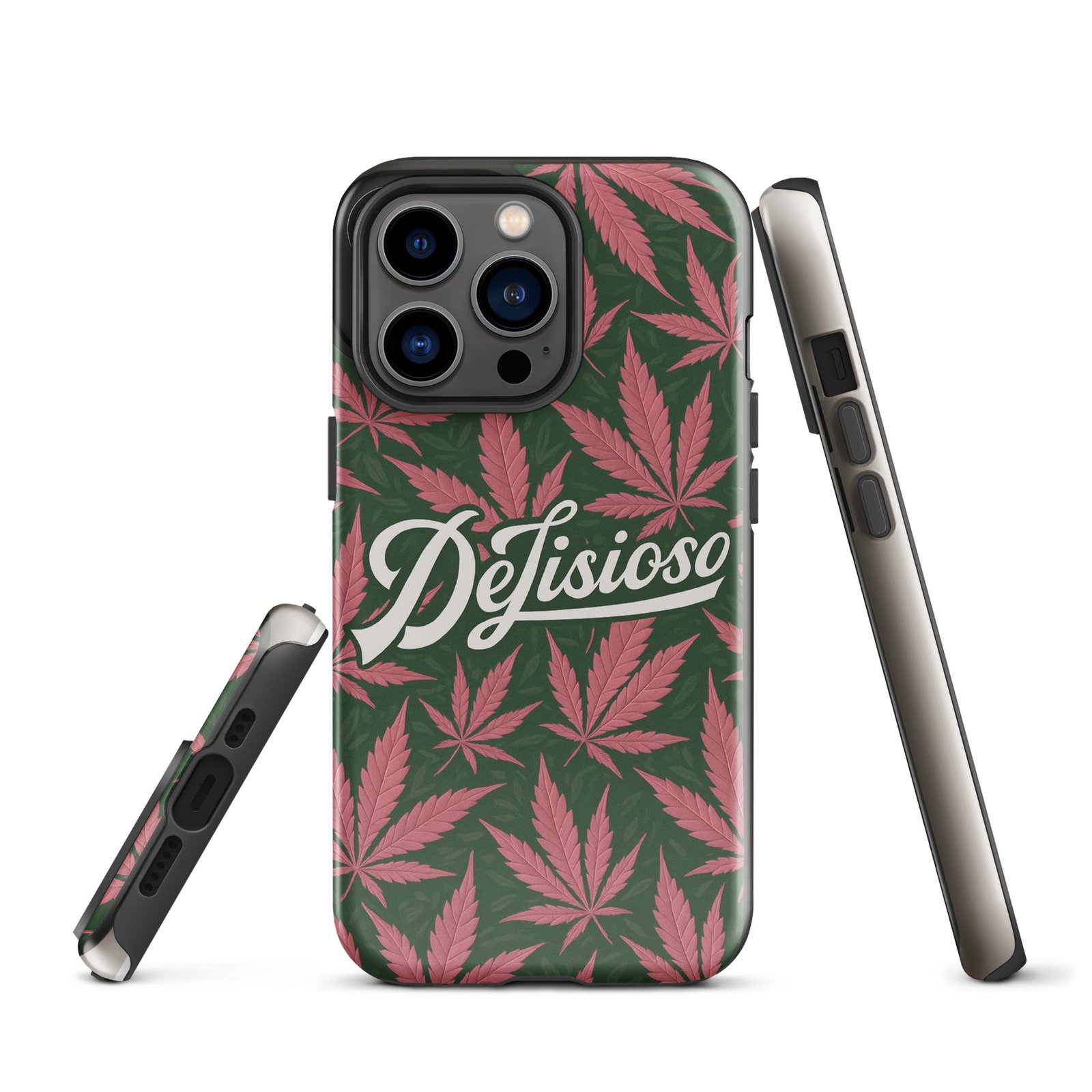 DeLisioso Pink Leaf Tough Case for iPhone® - Image 10