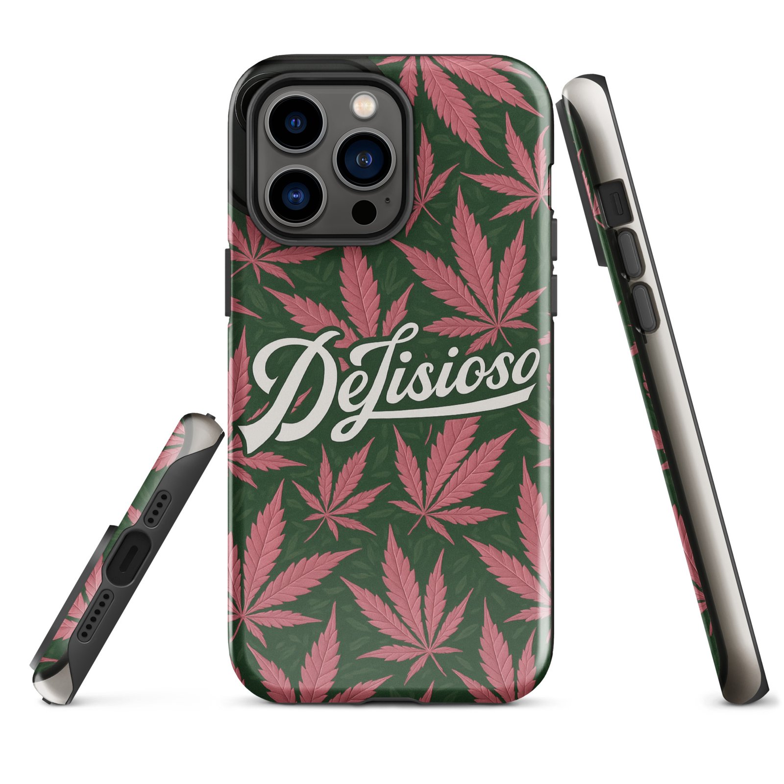 DeLisioso Pink Leaf Tough Case for iPhone® - Image 15
