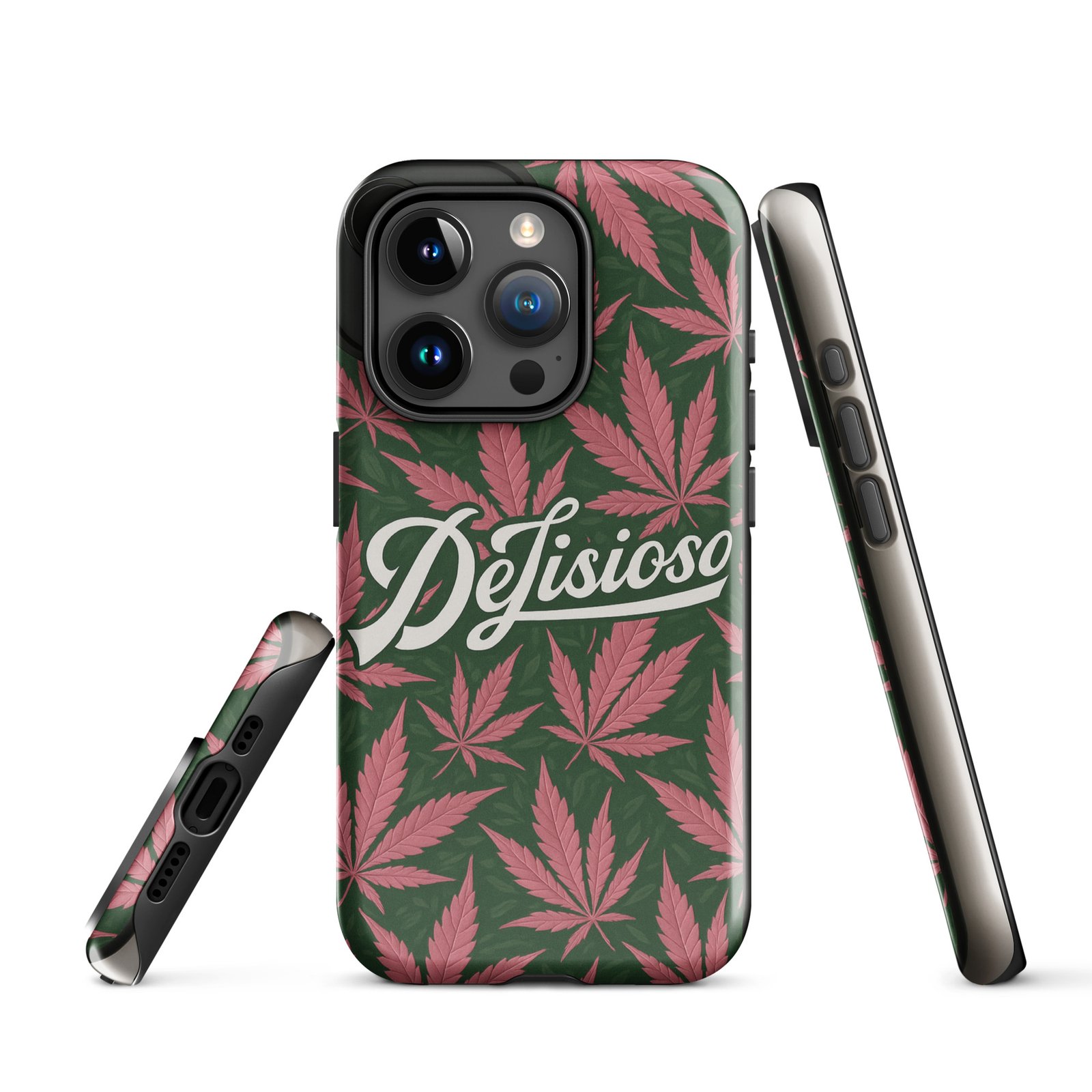 DeLisioso Pink Leaf Tough Case for iPhone® - Image 18