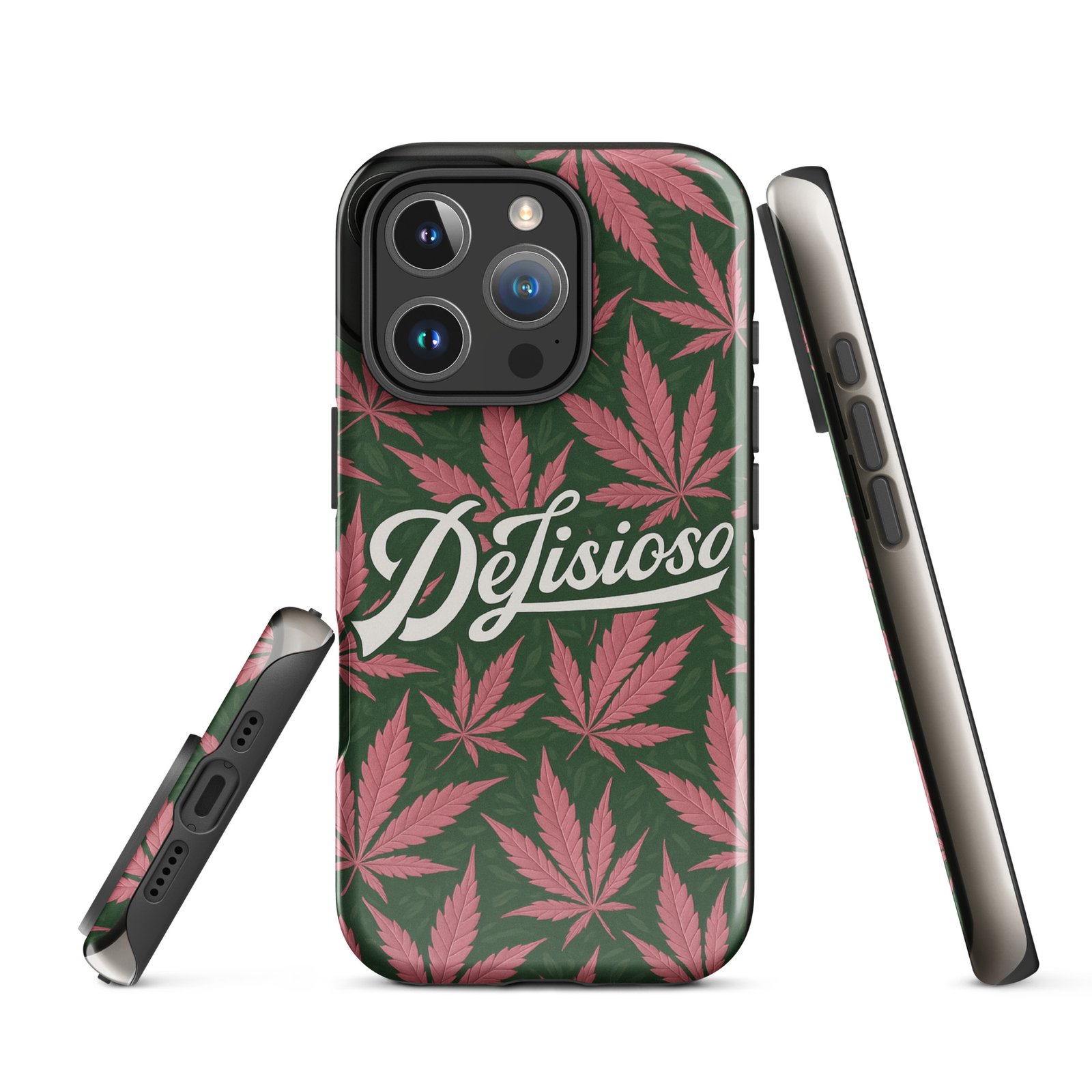 DeLisioso Pink Leaf Tough Case for iPhone® - Image 22