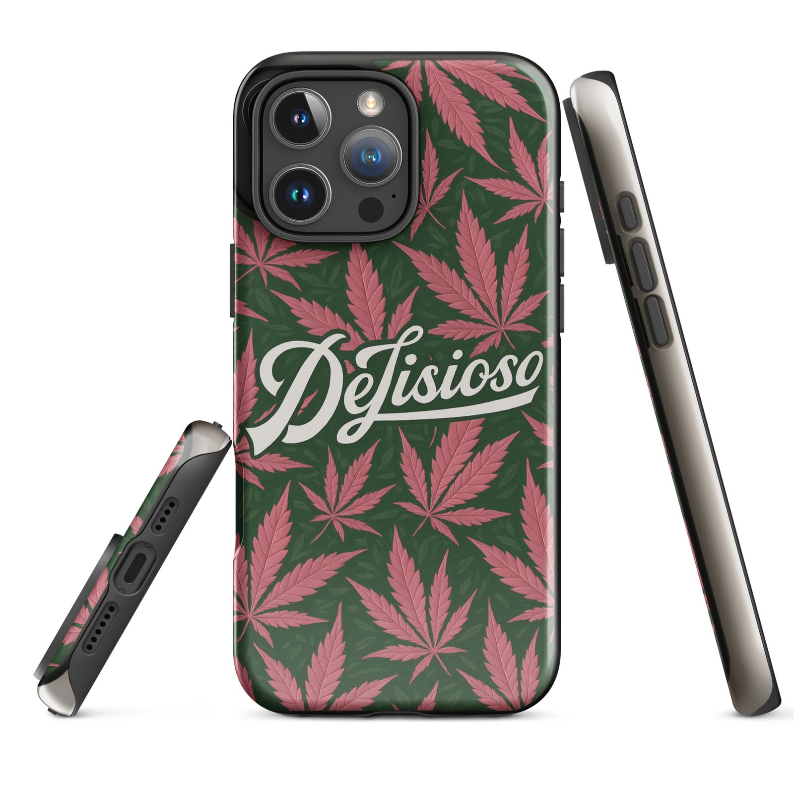 DeLisioso Pink Leaf Tough Case for iPhone® - Image 23