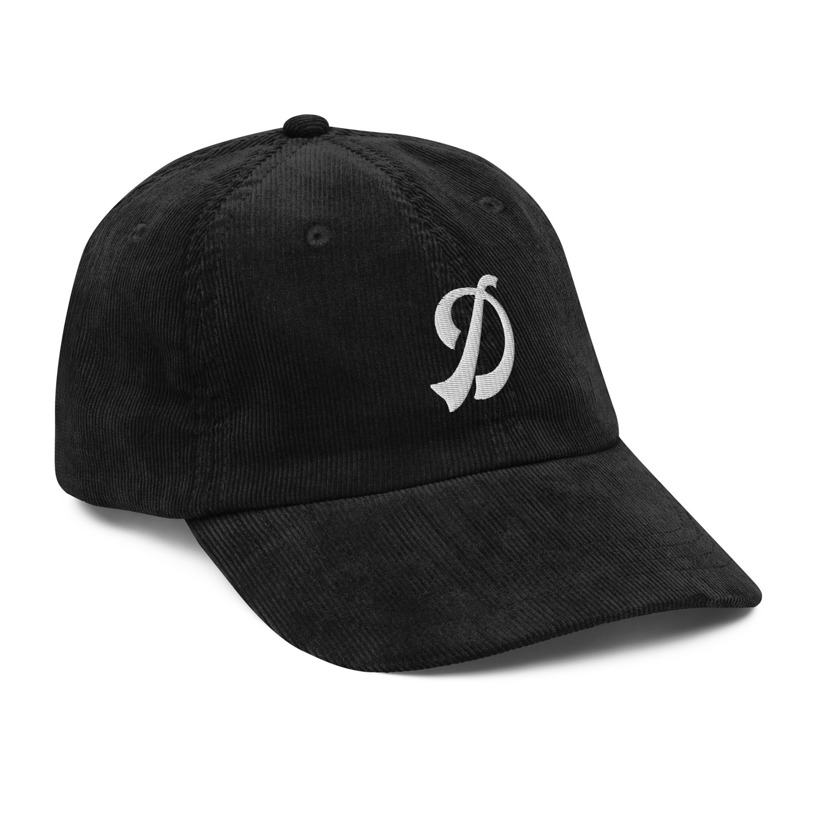 "D" DeLisioso corduroy cap - Image 4