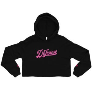 Pink DeLIsioso Crop Hoodie