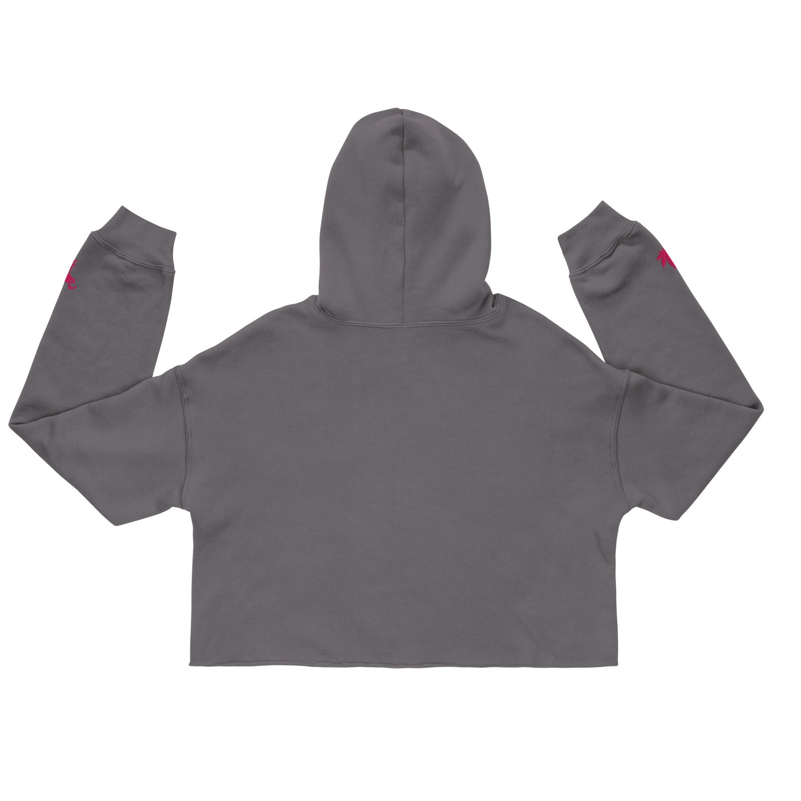 Pink DeLIsioso Crop Hoodie - Image 4