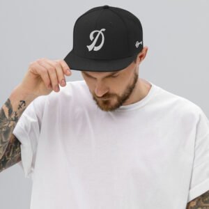D Logo  Snapback from DeLisioso